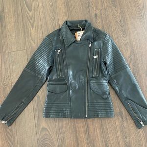 Woman’s leather jacket